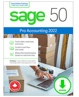 Sage 50 CA Pro Accounting Software